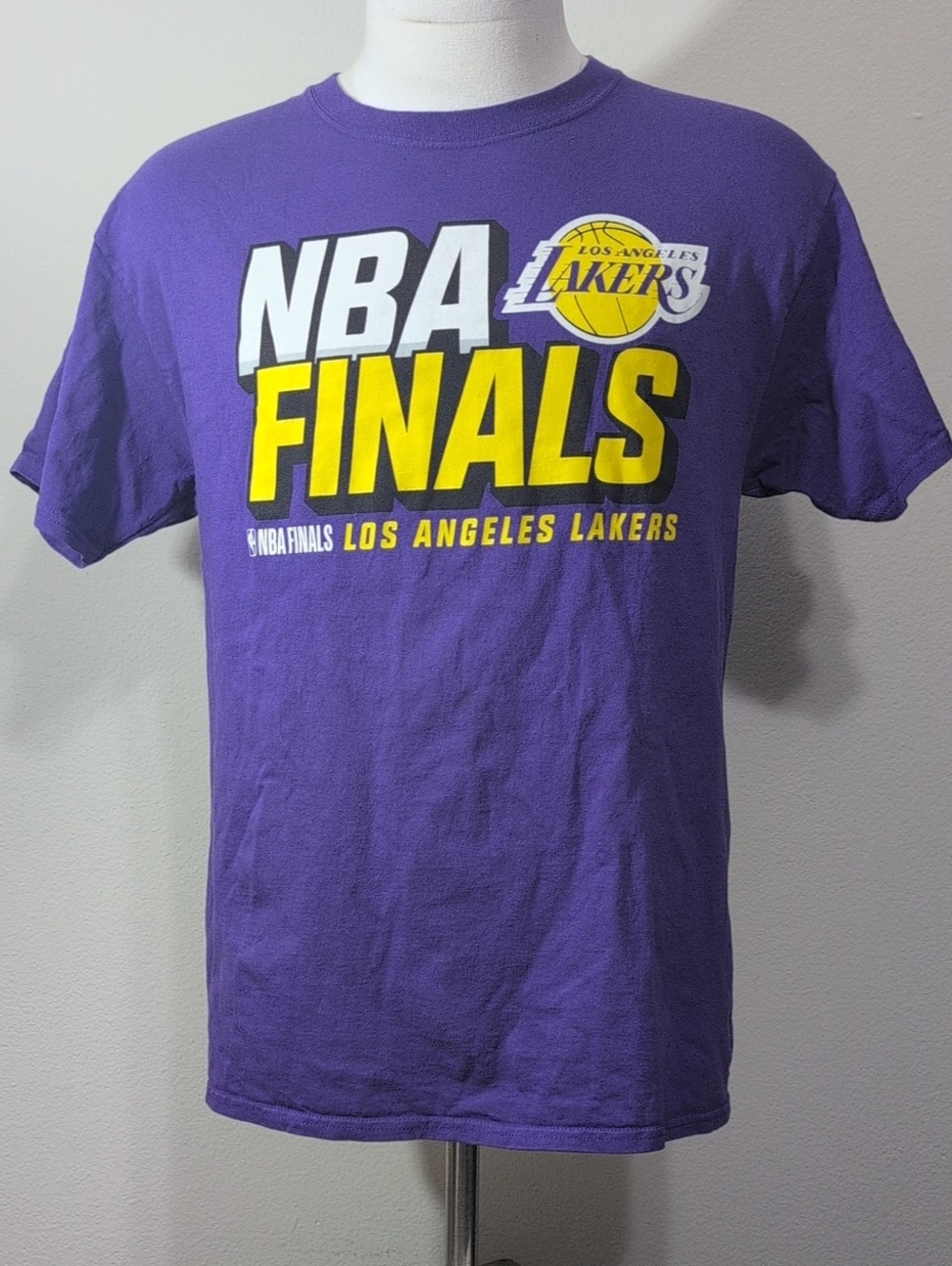 NBA Purple and Yellow Finals T-Shirt